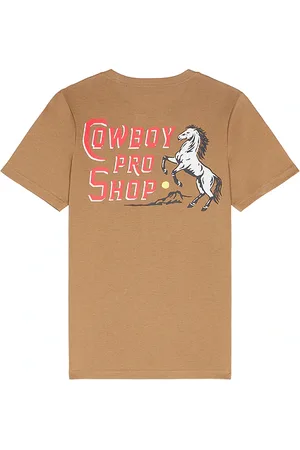 Sendero Provisions Camiseta cowboy pro shop en color talla L en - Brown. Talla L (también en M, S, XL/1X, XS)