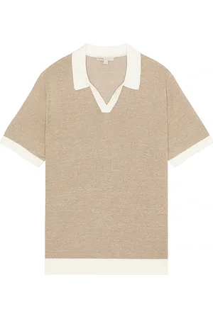 ONIA Jersey linen en color bronce talla L en - Tan. Talla L (también en M, S, XL/1X).