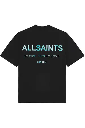AllSaints Camiseta underground en color negro talla L en - Black. Talla L (también en M, S, XL/1X).