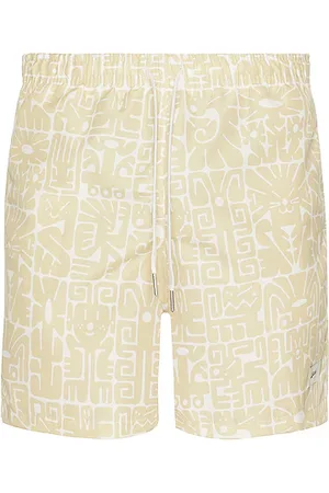 Bather Trunks natación sand wild glyph en color talla L en - Brown. Talla L (también en M, S, XL/1X).