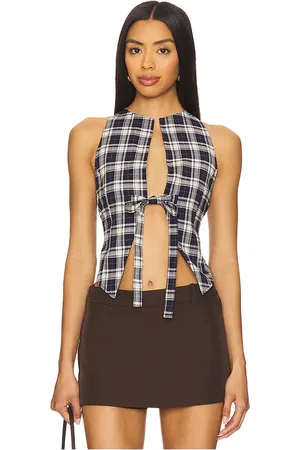 Lioness Butterfly tie top en color azul marino talla L en - Navy. Talla L (también en M, S, XL, XS, XXS).