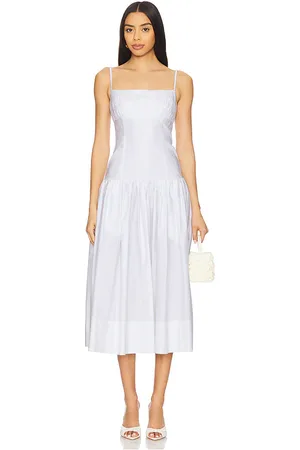 LPA Vestido katya en color talla L en - White. Talla L (también en M, S, XL, XS, XXS).