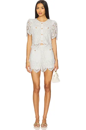 Saylor Ravina romper en color talla L en - White. Talla L (también en M, S, XS).