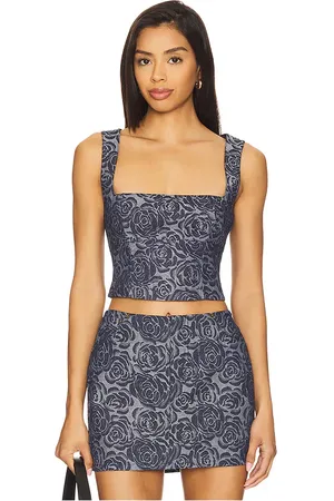 Lovers And Friends Jodie top en color azul talla L en - Blue. Talla L (también en M, S, XL, XS, XXS).