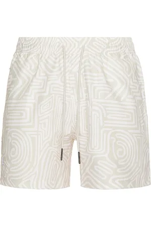 Oas Golconda swim short en color talla L en - Cream. Talla L (también en M, XL/1X).