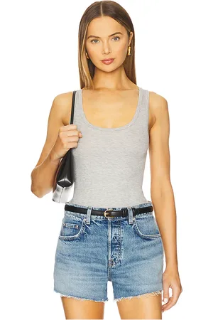 GRLFRND Camiseta tirantes essential tank en color gris talla L en - Grey. Talla L (también en M, S, XL, XS, XXS).