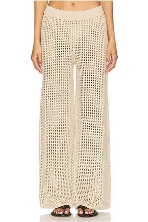Barefoot Dreams Pantalones sunbleached en color beige talla L en - Beige. Talla L (también en S, XL).