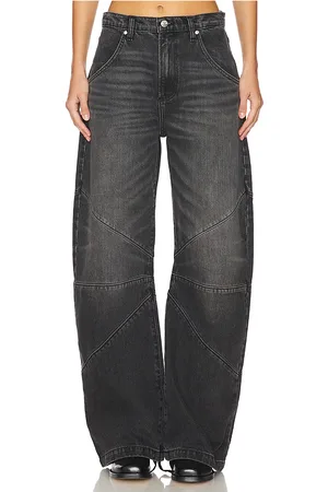 EB DENIM Pierna ancha frederic barrel en color negro talla 23 en - Black. Talla 23 (también en 33).