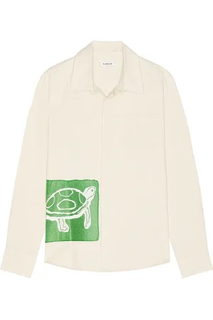 FLÂNEUR Camisa en color crema talla L en - Cream. Talla L (también en M, S, XL/1X).