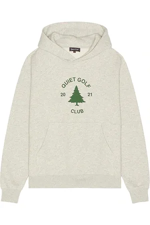 Quiet Golf Sudadera arrowhead en color gris claro talla L en - Light Grey. Talla L (también en M, S, XL/1X, XXL/2X).
