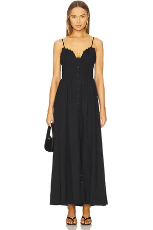 SNDYS Vestido mahalia en color talla L en - Black. Talla L (también en M, S, XL, XS, XXS).