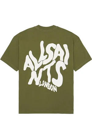 AllSaints Camiseta orlando en color verde talla L en - Green. Talla L (también en M, S, XL/1X).