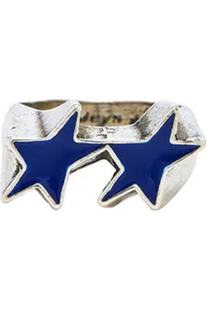 TWOJEYS Anillo único icon enameled en color azul talla 16 en - Blue. Talla 16 (también en 18, 20, 22).
