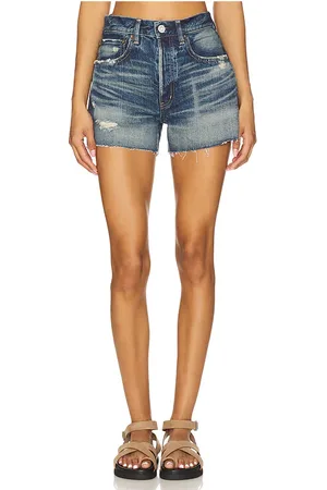 Moussy Lattingtown shorts en color talla 23 en - Blue. Talla 23 (también en 25, 26, 27, 28, 30, 31, 32).