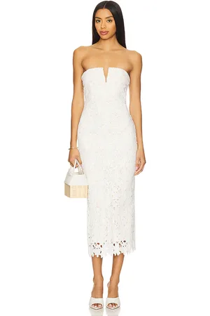 MORE TO COME Vestido scarlett en color talla L en - White. Talla L (también en S, XS, XXS).