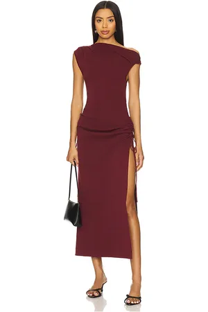 Lioness Vestido original sin en color vino talla L en - Wine. Talla L (también en M, S, XL, XS, XXS).