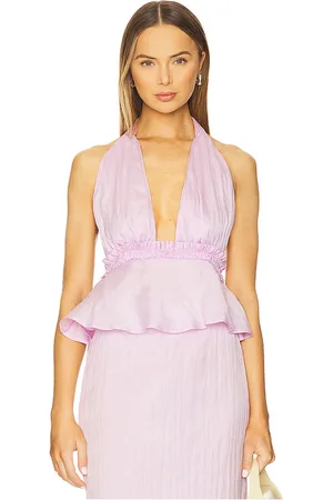 The Line By K Althea top en color lavanda talla M en - Lavender. Talla M (también en S).