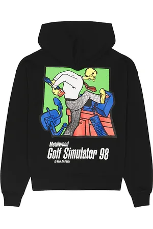 Metalwood Sudadera simulator en color talla L en - Black. Talla L (también en M, S).