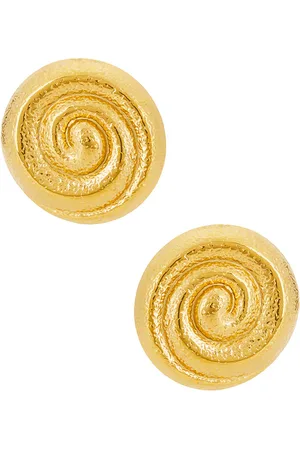 petit moments Pendientes de tachuela milan en color oro metálico talla all en - Metallic Gold. Talla all.