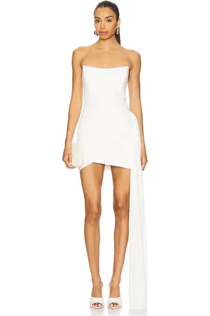 Runaway The Label Minivestido lacey en color talla L en - White. Talla L (también en M, XS).