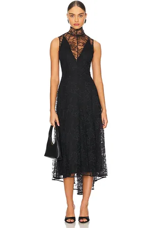 ALEXIS Vestido rhiane en color talla S en - Black. Talla S (también en XS).