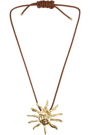 Cult Gaia Collar leo en color oro metálico talla all en - Metallic Gold. Talla all.