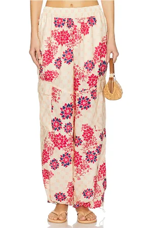Agua Bendita Pantalones oriana en color rosado talla L en - Pink. Talla L (también en M, S, XL, XS, XXL).