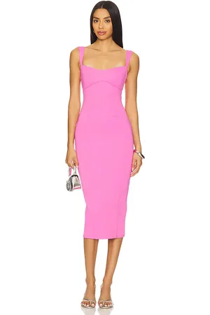 GOOD AMERICAN Vestido scuba sweetheart en color rosado talla XXL/2X en - Pink. Talla XXL/2X (también en XXXXL/4X).
