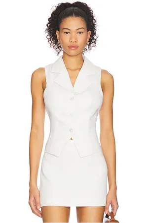 Lovers And Friends Elena vest top en color talla L en - White. Talla L (también en M, S, XL, XS).