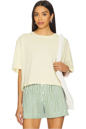 American Vintage Camiseta ouky en color amarillo limon talla M/L en - Lemon. Talla M/L (también en XS/S).