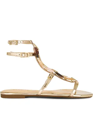 Schutz Zapato plano cassandra en color neutral metálico talla 6 en - Metallic Neutral. Talla 6 (también en 6.5, 7.5, 8.5, 9, 9.5).