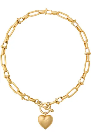 Brinker & Eliza Collar barbie en color oro metálico talla all en - Metallic Gold. Talla all.