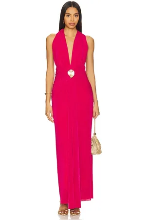 PATBO Vestido largo radiant en color fucsia talla 0 en - Fuchsia. Talla 0 (también en 10, 2, 4, 6, 8).