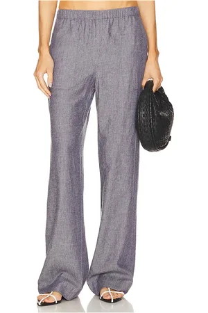 Vince Pantalón casual de tiro medio en color azul marino talla M en - Navy. Talla M (también en S, XL, XS, XXS).