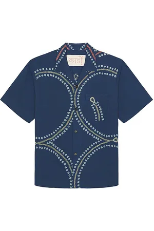 Kardo Camisa ronen en color azul talla L en - Blue. Talla L (también en M, S, XL/1X).