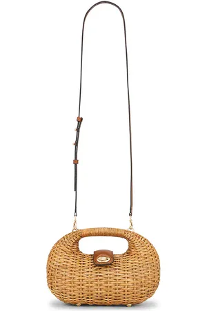 Cult Gaia Bandolera lydia en color bronce talla all en - Tan. Talla all.