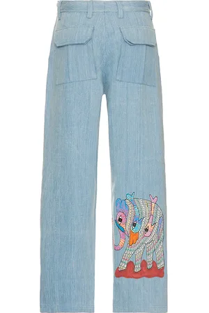 Kardo Pantalón con trabilla ally 2.0 en color azul talla L en - Blue. Talla L (también en M, S, XL/1X).