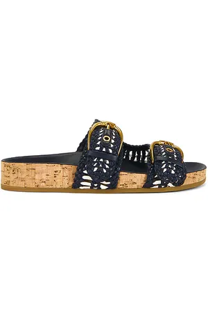 VERONICA BEARD Sandalia prue en color azul marino talla 10 en - Navy. Talla 10 (también en 5.5, 6, 6.5, 7, 7.5, 8, 8.5, 9).