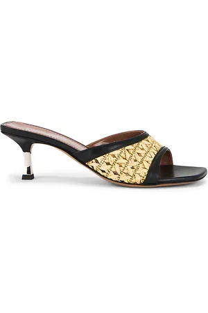PARIS TEXAS Pantunfla lorena en color black,neutral talla 36 en - Black,Neutral. Talla 36 (también en 37, 38, 39).