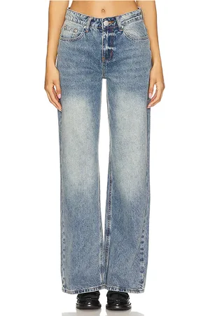 superdown Anisa baggy jean en color azul talla 23 en - Blue. Talla 23 (también en 24, 25, 26, 27, 28, 29, 30).