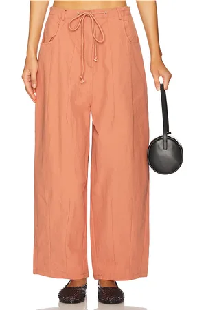 Lioness Pantalón riptide en color rubor talla L en - Blush. Talla L (también en M, S, XL, XS).