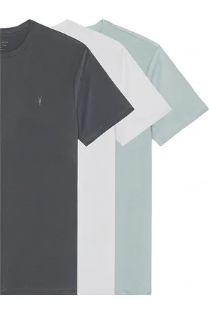 AllSaints Paquete de 3 camisetas con cuello redondo brace en color talla L en - Blue. Talla L (también en M, S, XL/1X).