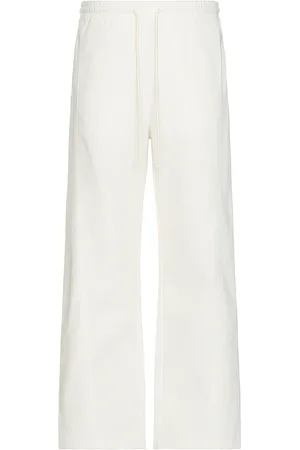 Saks Fifth Avenue Pantalón pierna ancha sands en color crema talla L en - Cream. Talla L (también en M).