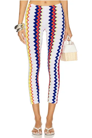 Missoni Legging en color white,red talla 36/0 en Red White Blue & Beige - White,Red. Talla 36/0 (también en 38/2, 40/4, 44/8).