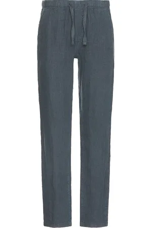 Faherty Pantalones con cordón en color azul marino talla L en - Navy. Talla L (también en M, S, XL/1X).