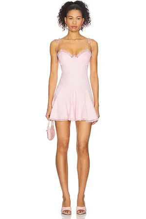 MAJORELLE Vestido salma en color rosado talla L en - Pink. Talla L (también en M, S, XL, XS, XXS).