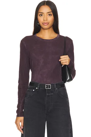 Cotton Citizen Camisa estándar en color morado talla S en - Purple. Talla S (también en XS).