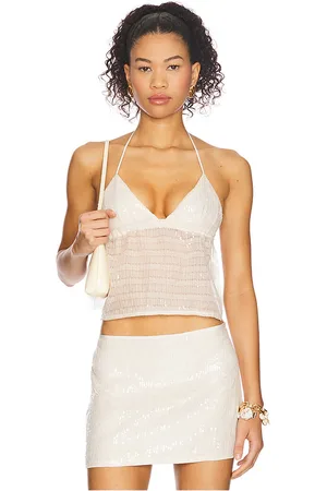 superdown Chantel halter top en color talla M en - . Talla M (también en XL).