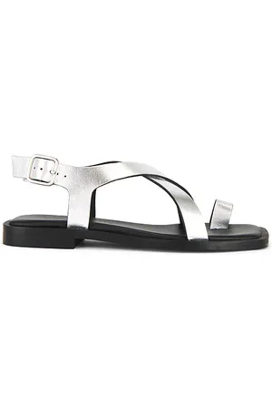 Freda Salvador Sandalia paxton en color metálico talla 10 en - Metallic Silver. Talla 10 (también en 6, 6.5, 7, 7.5