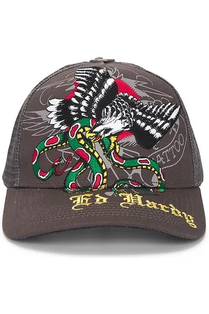 ED HARDY Sombrero eagle snake en color gris talla all en - Grey. Talla all.
